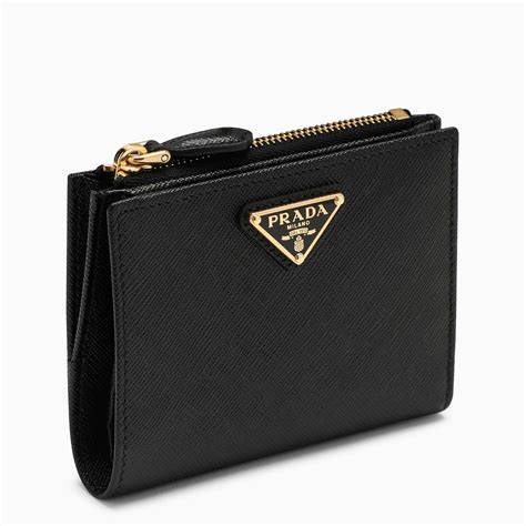 prada cartilio portafoglio|PRADA Saffiano Portafoglio Wallet Nero 18075 .